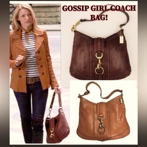 Awesome Bag!! Coach Hamptons hobo shoulder Gossip Girl bag